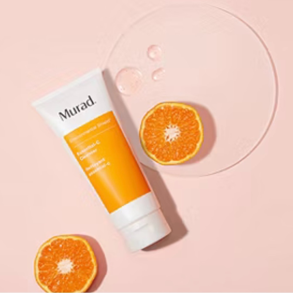 Murad Essential-C Cleanser - Vibrant Orange and Pure White